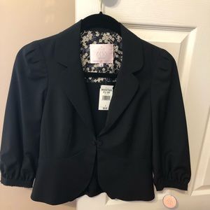 NWT Rebecca Taylor blazer with 3/4 sleeves